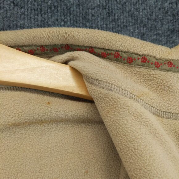 Gander Mountain Guide Series Size XL Brown Lambswool Blend Full Zip Vest - Picture 10 of 12